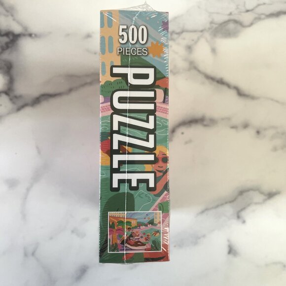 NEW Kess de.bored Palm Springs Jigsaw Puzzle, 500 piece - Picture 5 of 8